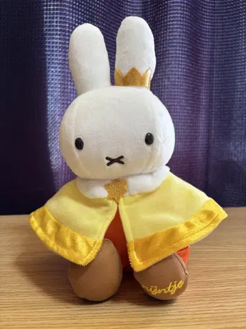 [ 미사용품 ] 하우스텐보스 한정판 킹덤 스타 미피 봉제 인형 27cm