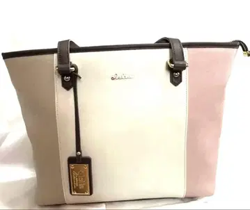 Clelia A4 토트백 트리코롤 디자인 사쿠라