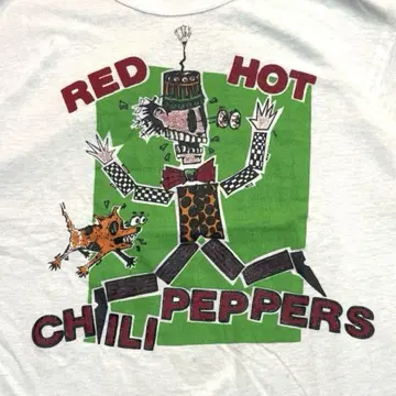 80s Red hot chili peppers 밴딩 T셔츠 렛치리