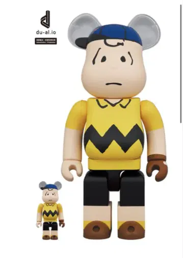 MLB x PEANUTS BE@RBRICK 2개 세트