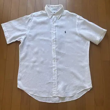 랄프 로렌 린넨 반팔 셔츠 L
