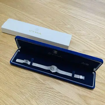 새상품 CYMA QUORTZ 616SP 여성용 손목시계