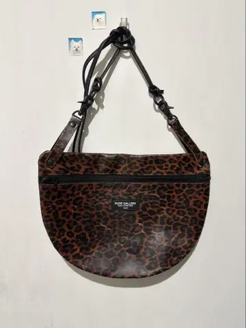 Rude Gallery APRON BAG 레오파드 표범 무늬