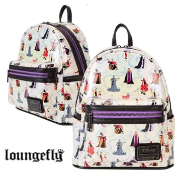 [레어템] 라운지플라이 디즈니 빌런즈 올 패턴 백팩
