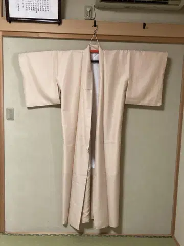 후리후 워셔블 기모노, 이로무지 폴리에스테르 기모노 L 사이즈 안감 있음