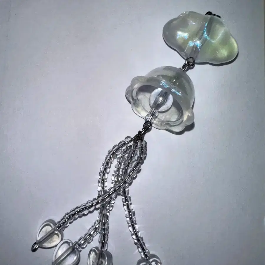 홀로그램 해파리 비즈키링 & 책갈피