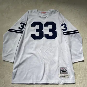 미첼&네스 게임 셔츠 NFL 오센틱 33 한국제 DORSETT