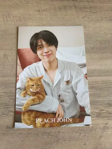 마츠시마 소우 PEACH JOHN 엽서