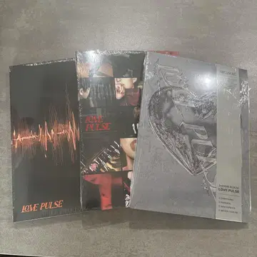 TREASURE LOVE PULSE 3가지 형태 세트