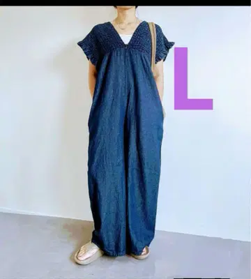 [새상품] 시마무라 데님 셔링 살로펫 LaxDanTia L