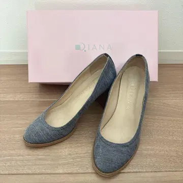 DIANA 다이애나 하이힐 펌프스 데님