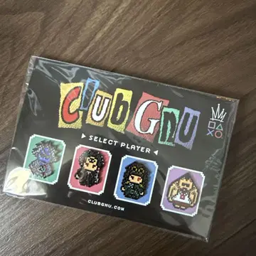 King Gnu Club Gnu 핀 배지 세트
