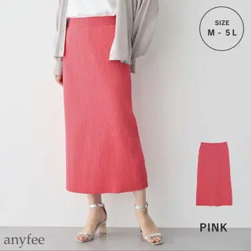 anyfee 에니피 타이트 스커트 썸머 니트 타이트 스커트 플러스 사이즈