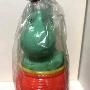클로버제 무민 폴리 용기 피규어 당시물