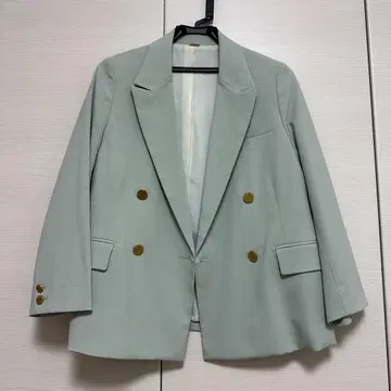 Mila Owen 민트 더블 브레스트 자켓