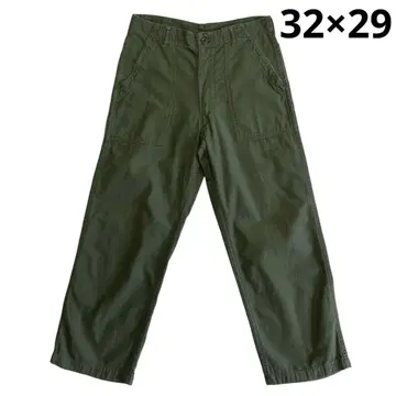 70년 USARMY 코튼 새틴 베이커 팬츠 32 x 29 70s 60s