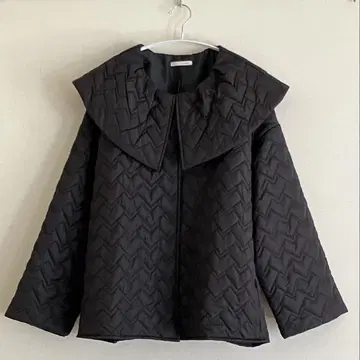 빅 사이즈 [ 3L ] 블랙 퀼팅 자켓