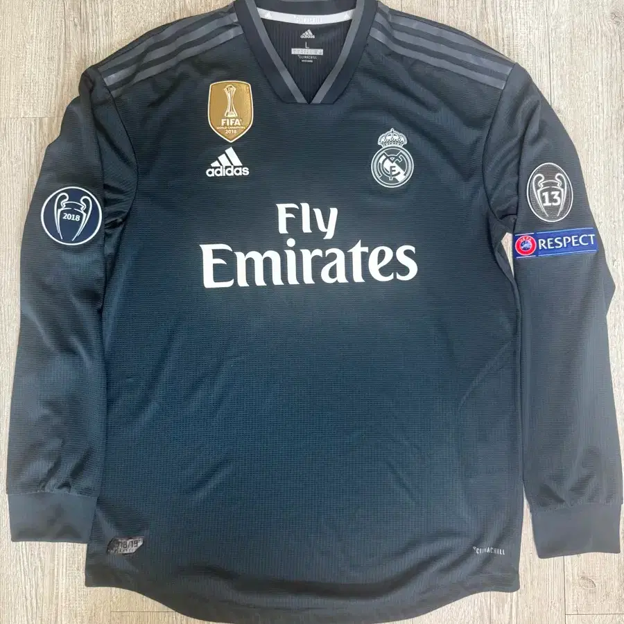 Long Sleeve Isco Kit Number 2017-18 Real Madrid Adidas Away Shirt