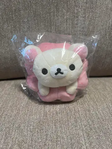 [선착순!] 리락쿠마 미스터도넛 걸이 봉제 인형 마스코트 코리락쿠마