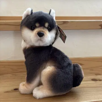 리얼한 강아지 봉제 인형 약 30cm