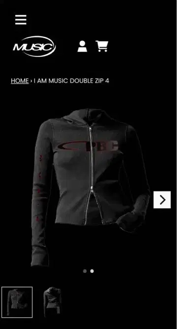 Playboi carti double zip hoodie