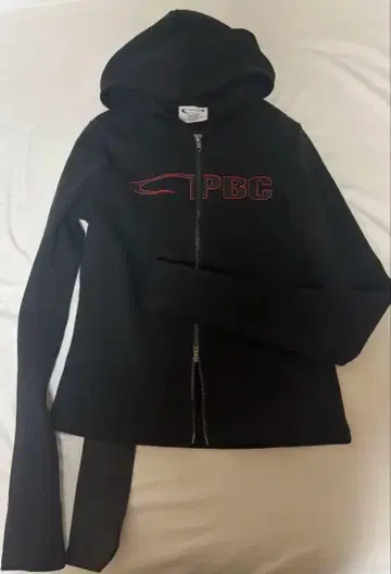 Playboi carti 후드티 더블 지퍼 opium 블랙 슬림