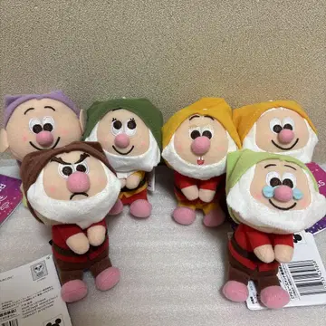 백설공주 7난쟁이 봉제 인형 마스코트 6개 세트