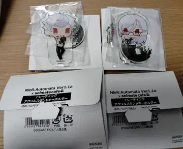 NieR:Automata 애니메이트 카페 아담 이브 아크릴 스탠드 세트