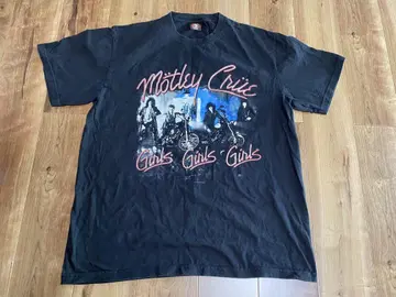밴드 티셔츠 MOTLEY CRUE 모틀리 크루 XL 사이즈