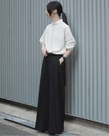 라드뮤지션 2024aw 데신 다이애그널 BIG 셔츠