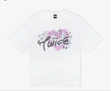 TWICE THIS IS FOR 화이트 T셔츠 ( M 사이즈 )