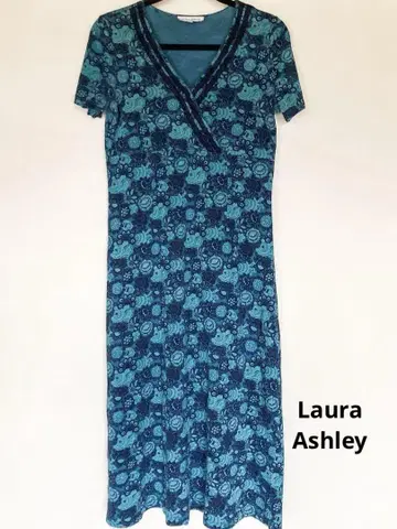 LAURA ASHLEY 반팔 원피스 사이즈 9