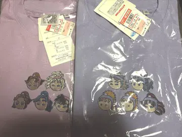 닌타마 란타로 시마무라 콜라보 T셔츠 5학년 4학년 남성용 M사이즈
