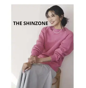 THE SHINZONE 별주 COMMONSWEAT 핑크 코먼 스웨트