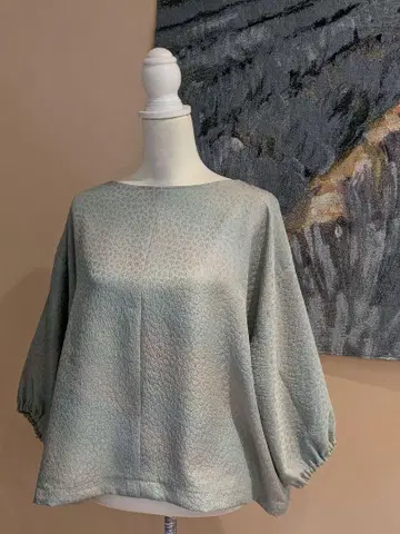 순수 실크 이로무지 그라데이션 컬러 기모노 리메이크 풀오버 풀오버