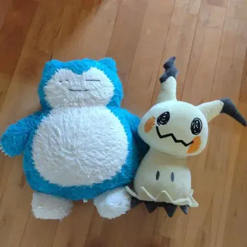 카비곤과 미미큐 봉제 인형 세트