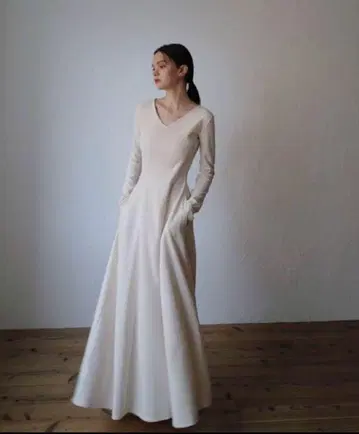 maison celon v silhouette dress
