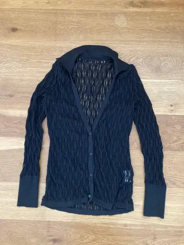 kayle MESH KNIT SHIRT 넥 가디건 K 706