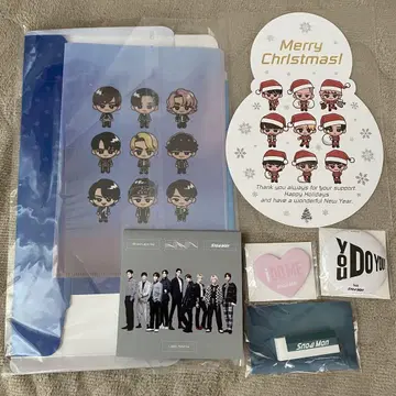 SnowMan 특전 굿즈 세트