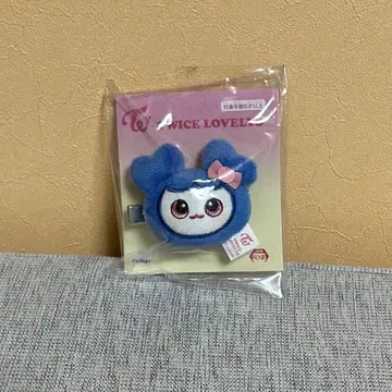 TWICE LOVELYS 봉제 인형 헤어핀 BABY 쯔위