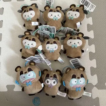 산리오 캐릭터즈 스트랩 9개 세트