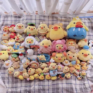 리락쿠마 키이로이토리 봉제 인형 묶음 판매