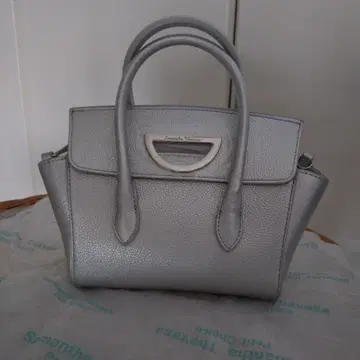 SAMANSA 실버 미니 핸드백