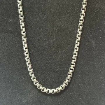 [ AQUA SILVER ] 아쿠아 실버 체인 45cm