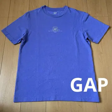 GAP 스퀘어 로고 T셔츠 퍼플