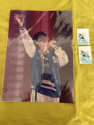 스니스터 오사데이 클리어 포스터, 스티커 세트
