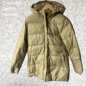 Crocodile Switch motion 다운 자켓