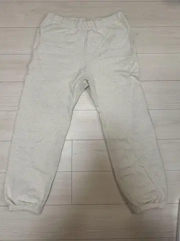 스노우 피크 스웨트 팬츠 아이보리