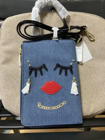 스파이럴 걸 숄더백 다크 블루