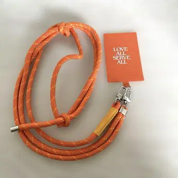 후지이 카제 LASA 스마트폰 스트랩 오렌지 새상품급 kaze